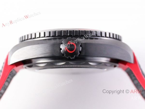 VS Factory Swiss Omega Seamaster Planet Ocean Deep 8906 Watch Black Red VS Factory Swiss Omega Seamaster Planet Ocean Deep 8906 Watch Black Red