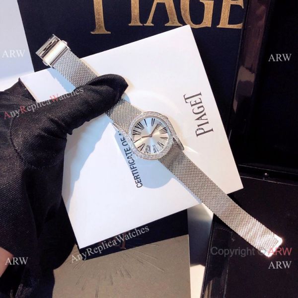 New Replica Piaget Limelight Gala Stainless Steel Silver Face Watch Swiss Quartz New Replica Piaget Limelight Gala Stainless Steel Silver Face Watch Swiss Quartz