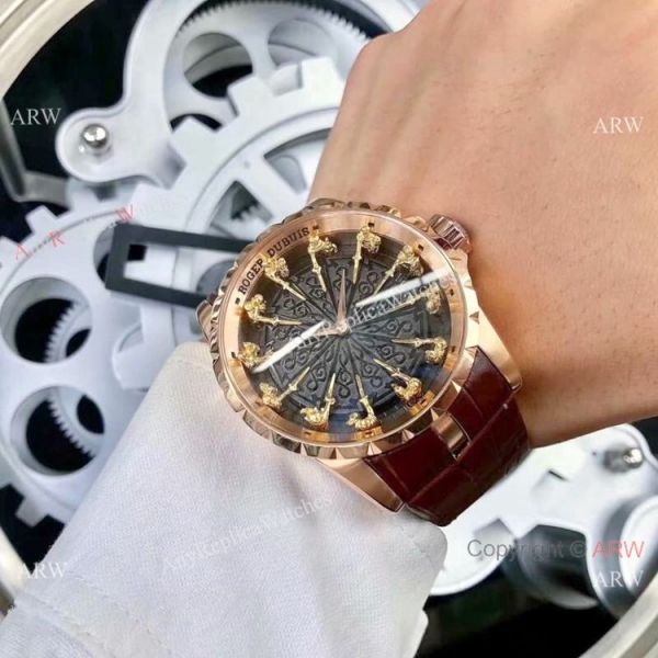 New Roger Dubuis Excalibur RDDBEX0495 Automatic Watch Rose Gold New Roger Dubuis Excalibur RDDBEX0495 Automatic Watch Rose Gold