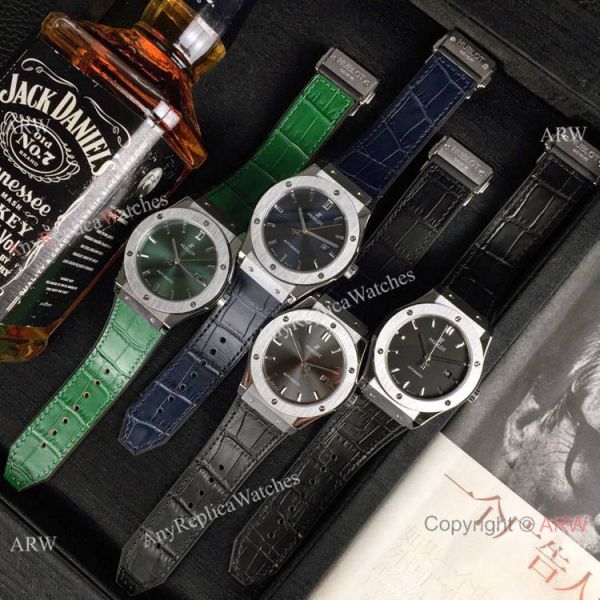 AAA Copy Hublot Classic Fusion Automatic Watches Green version AAA Copy Hublot Classic Fusion Automatic Watches Green version