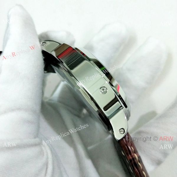 Fake Panerai Luminor GMT PAM00088 Watch Ss Brown Leather Band Fake Panerai Luminor GMT PAM00088 Watch Ss Brown Leather Band