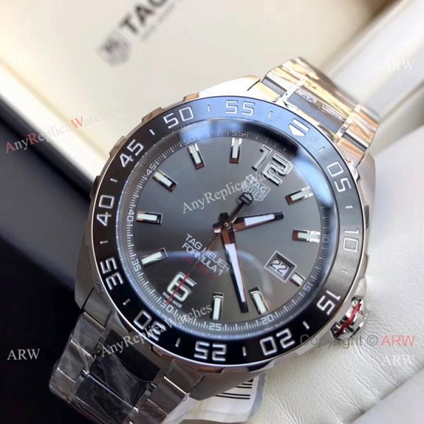 Swiss Grade Copy TAG HEUER FORMULA 1 Calibre 5 Steel &038; Ceramic Strap Watch Swiss Grade Copy TAG HEUER FORMULA 1 Calibre 5 Steel &038; Ceramic Strap Watch
