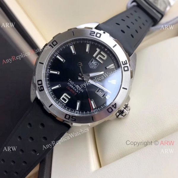 Swiss Grade Replica Tag Heuer F1 Calibre 5 Black Dial Watch 2019 New Swiss Grade Replica Tag Heuer F1 Calibre 5 Black Dial Watch 2019 New