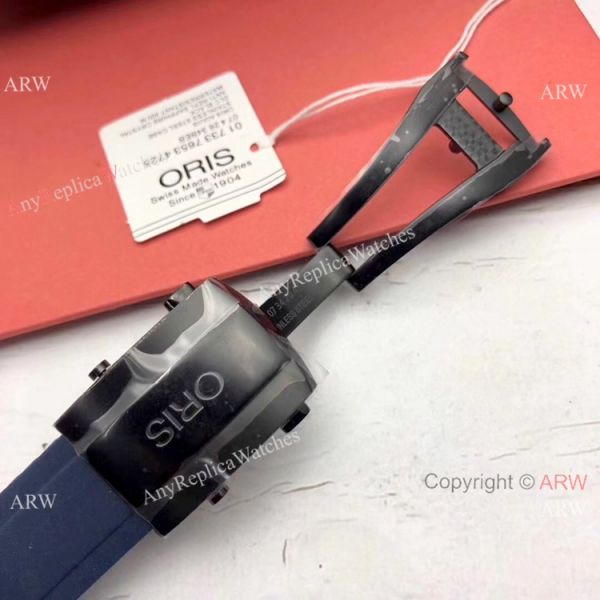 Highest Quality Fake Oris Aquis Swiss sw200 Watch Blue Rubber Strap Highest Quality Fake Oris Aquis Swiss sw200 Watch Blue Rubber Strap