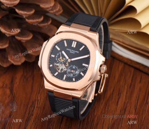 Copy Patek Philippe Nautilus Flying Tourbillon 42mm Watch White Rubber Band Copy Patek Philippe Nautilus Flying Tourbillon 42mm Watch White Rubber Band