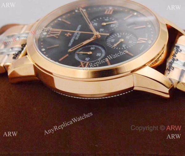 Vacheron Constantin Geneve VK 2 Tone Rose Gold Watch 42mm Vacheron Constantin Geneve VK 2 Tone Rose Gold Watch 42mm