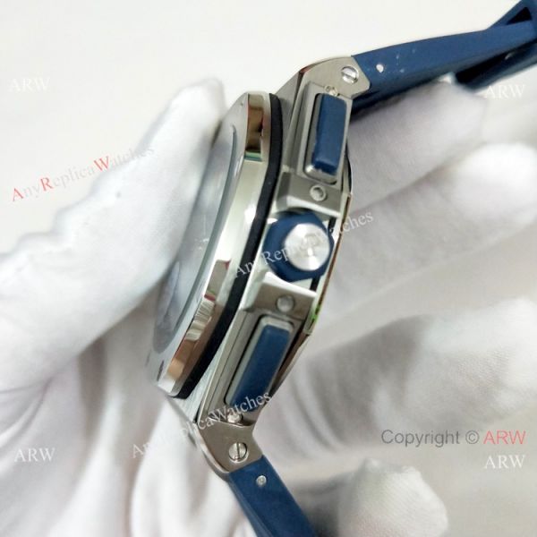Fake Audemars Piguet Royal Oak Offshore Blue Rubber Strap Watch 44mm Fake Audemars Piguet Royal Oak Offshore Blue Rubber Strap Watch 44mm