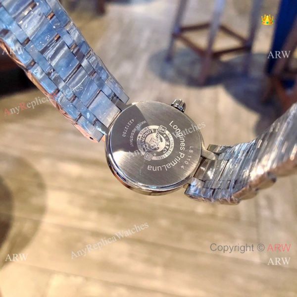 Longines PrimaLuna Quartz White Dial Ladies Watch New Replica Longines PrimaLuna Quartz White Dial Ladies Watch New Replica