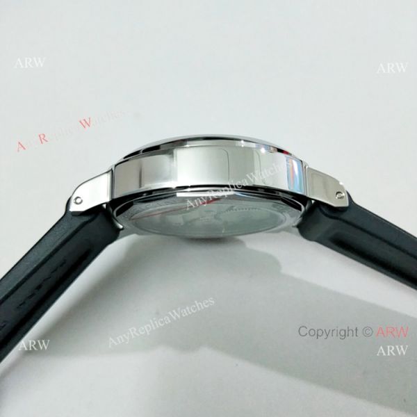 Copy Panerai Luminor PAM00112 Watch Black Dial Black Rubber Strap Copy Panerai Luminor PAM00112 Watch Black Dial Black Rubber Strap