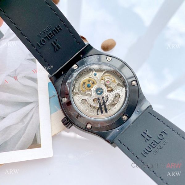 Solid Black Hublot Classic Fusion Men Watch New Replica Solid Black Hublot Classic Fusion Men Watch New Replica