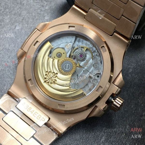 Swiss Copy Patek Philippe Nautilus GB Factory CAL.324 Watch Rose Gold 40mm Swiss Copy Patek Philippe Nautilus GB Factory CAL.324 Watch Rose Gold 40mm