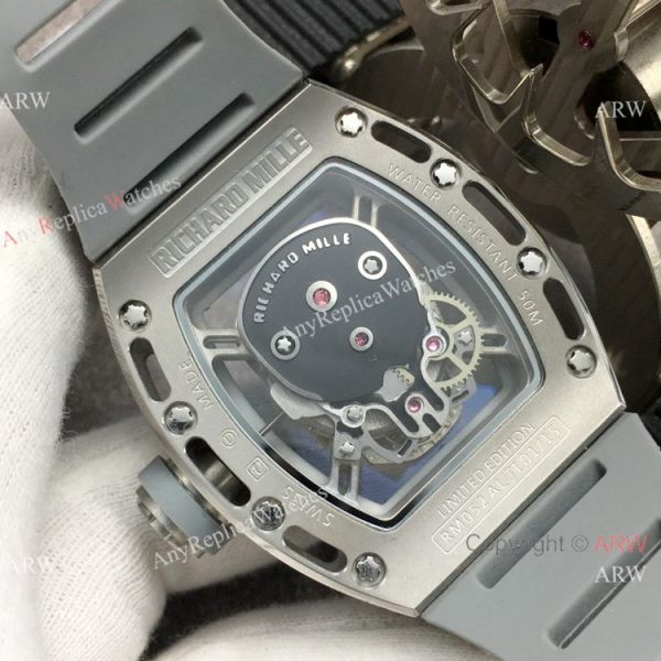 Swiss Grade Richard Mille AAA RM052 Skull Watch Titanium Case Swiss Grade Richard Mille AAA RM052 Skull Watch Titanium Case