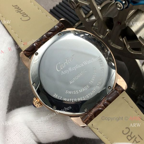 (GB Factory)Swiss Copy Cartier Ronde Solo De Watch Rose Gold Diamond (GB Factory)Swiss Copy Cartier Ronde Solo De Watch Rose Gold Diamond