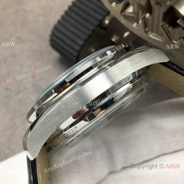(OM) Swiss Replica Omega Speedmaster Racing Master Chronomeyer Watch Black Leather Strap (OM) Swiss Replica Omega Speedmaster Racing Master Chronomeyer Watch Black Leather Strap