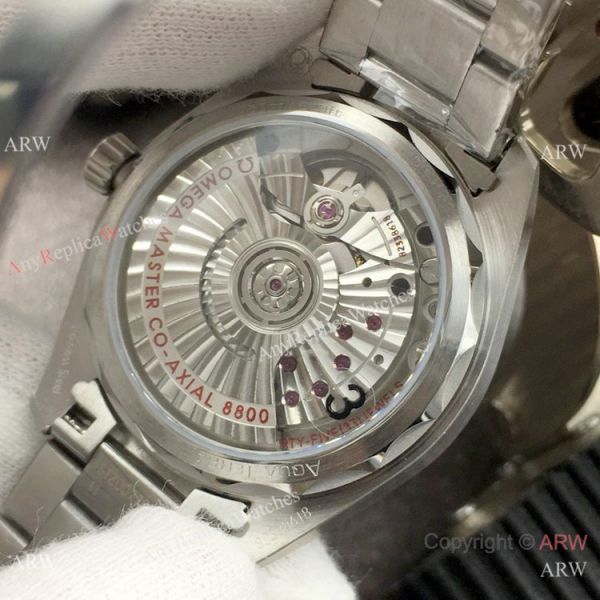 VS Factory Replica Omega Aqua Terra 150m Swiss 8800 Watch SS Blue Wave Dial VS Factory Replica Omega Aqua Terra 150m Swiss 8800 Watch SS Blue Wave Dial