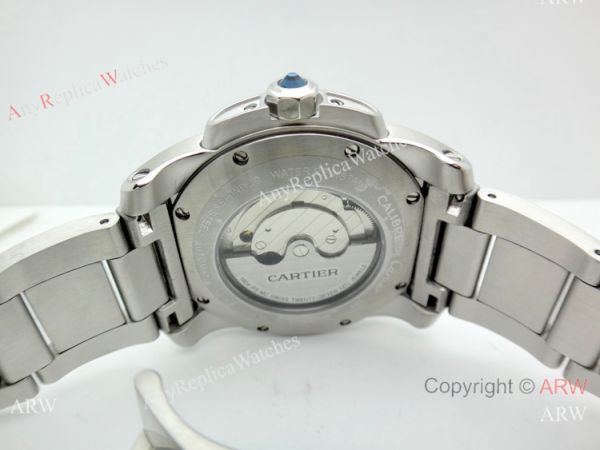 AAA Quality Cartier Calibre de Stainless Steel Black Dial Watch Automatic AAA Quality Cartier Calibre de Stainless Steel Black Dial Watch Automatic