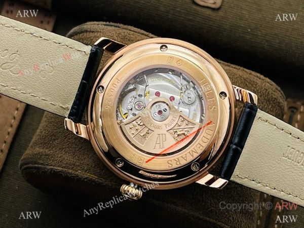 New 2021! Swiss Grade 1 Copy Audemars Piguet Jules Audemars Diamond Watch Rose Gold 41mm New 2021! Swiss Grade 1 Copy Audemars Piguet Jules Audemars Diamond Watch Rose Gold 41mm