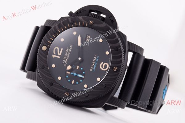 Swiss Grade 1 Panerai Luminor Submersible Carbon Watch VS Factory V2 Swiss Grade 1 Panerai Luminor Submersible Carbon Watch VS Factory V2