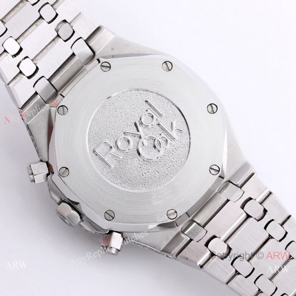 New Replica Audemars Piguet Royal Oak Full Iced Out Watch SS Arabic Scripts Dial New Replica Audemars Piguet Royal Oak Full Iced Out Watch SS Arabic Scripts Dial