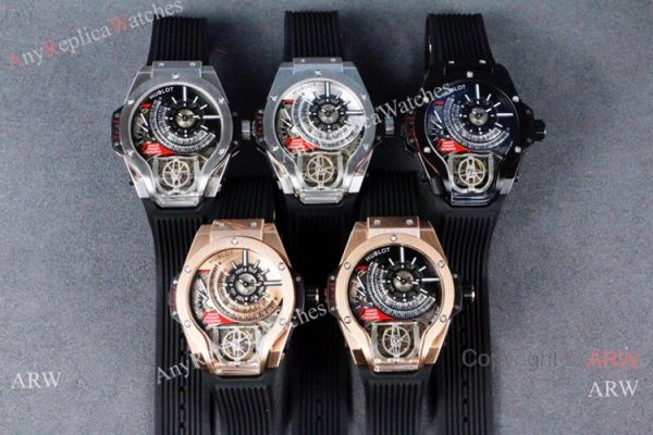 Swiss Quality Hublot Tourbillon Skeleton MP-09 Tourbillon Bi-Axis Silver Watches Swiss Quality Hublot Tourbillon Skeleton MP-09 Tourbillon Bi-Axis Silver Watches