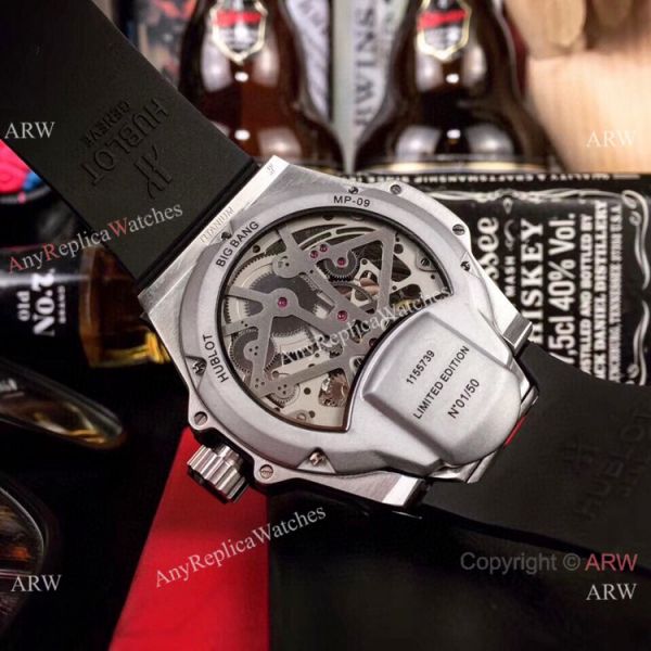 Swiss Quality Hublot Tourbillon Skeleton MP-09 Bi-Axis Watches Stainless Steel Diamond Swiss Quality Hublot Tourbillon Skeleton MP-09 Bi-Axis Watches Stainless Steel Diamond