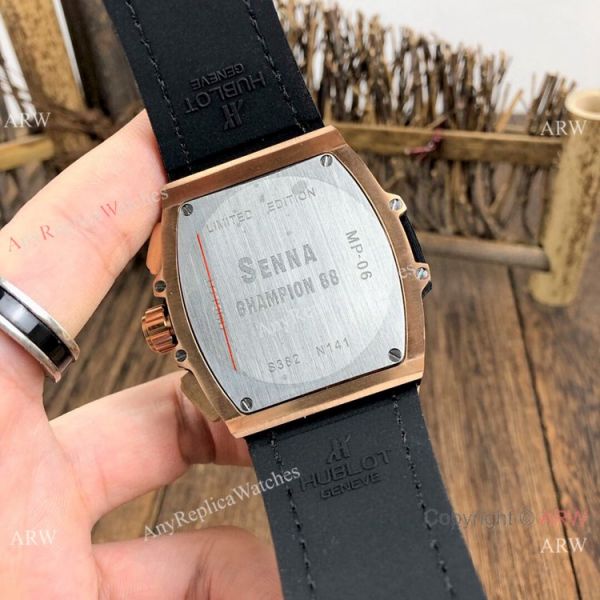 Hublot MP-06 Senna Replica Waches Rose Gold Diamond Case Hublot MP-06 Senna Replica Waches Rose Gold Diamond Case