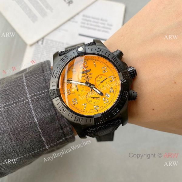 New Style Breitling Avenger Yellow Dial Chronograph Watch New Style Breitling Avenger Yellow Dial Chronograph Watch