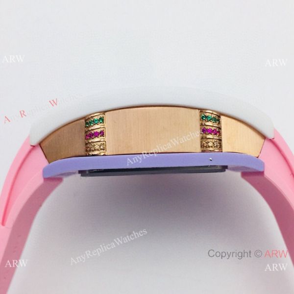 VSF Richard Mille AAA RM 07-03 Marshmallow BonBon Watch Pink Rubber Strap VSF Richard Mille AAA RM 07-03 Marshmallow BonBon Watch Pink Rubber Strap
