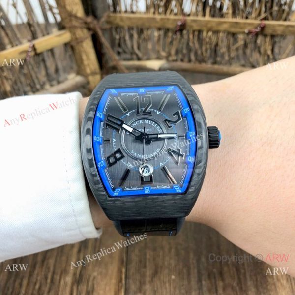 Swiss Quality Replica Franck Muller Vanguard Carbon Krypton Men Watches Swiss Quality Replica Franck Muller Vanguard Carbon Krypton Men Watches