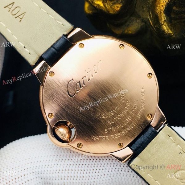 V6 Factory Swiss Cartier Ballon Bleu De Rose Gold Dial Watch 33mm Automatic V6 Factory Swiss Cartier Ballon Bleu De Rose Gold Dial Watch 33mm Automatic