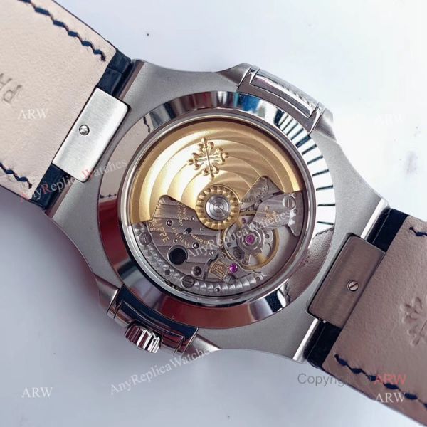 Swiss Replica Patek Philippe Nautilus Grey Dial Moonphase Watch Swiss Replica Patek Philippe Nautilus Grey Dial Moonphase Watch