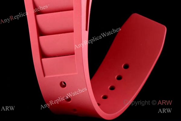 KV Factory Replica Richard Mille RM035 Americas Rose Gold Watch With Red Rubber Band KV Factory Replica Richard Mille RM035 Americas Rose Gold Watch With Red Rubber Band