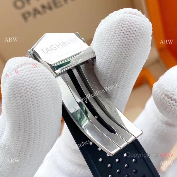 Copy Tag Heuer Grand Carrera Calibre 36 White Face Watch Rubber Strap Copy Tag Heuer Grand Carrera Calibre 36 White Face Watch Rubber Strap