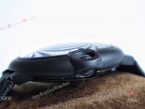 TW Factory Cartier Ballon Bleu Replica 42mm All Black Watch TW Factory Cartier Ballon Bleu Replica 42mm All Black Watch