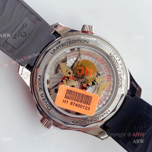 OM Factory Omega Seamaster Diver 300m Black Rubber Strap Omega 007 Replica Watch OM Factory Omega Seamaster Diver 300m Black Rubber Strap Omega 007 Replica Watch