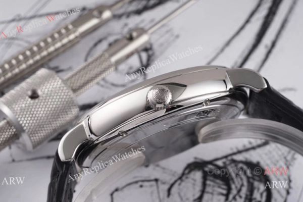 Swiss Replica IWC Portofino 8 Days Black Dial Power Reserve Automatic Watch Swiss Replica IWC Portofino 8 Days Black Dial Power Reserve Automatic Watch
