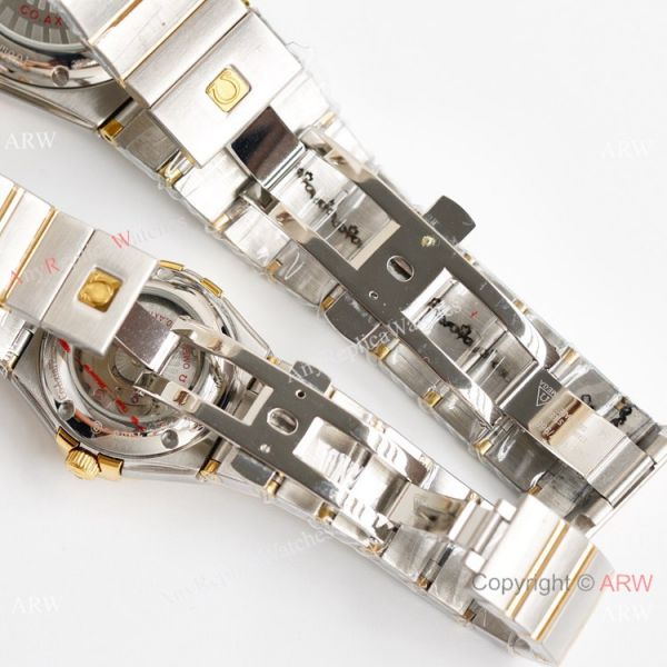 Swiss Quality Replica Omega Double Eagle Constellation Couple Watch Diamond Bezel New Face Swiss Quality Replica Omega Double Eagle Constellation Couple Watch Diamond Bezel New Face