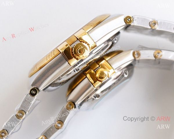 Swiss Quality Copy Omega Double Eagle Watches 2-Tone Silver Dial 38mm or 27mm Swiss Quality Copy Omega Double Eagle Watches 2-Tone Silver Dial 38mm or 27mm