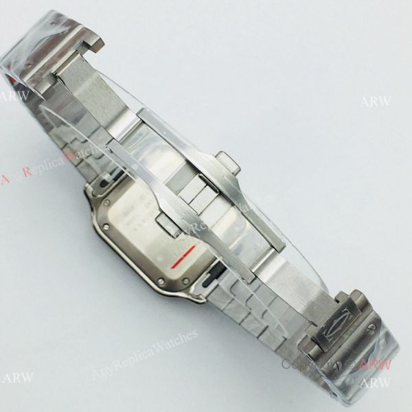 BV Factory 1:1 Copy Ladies Cartier Santos De Cartier Silver Diamond Watch BV Factory 1:1 Copy Ladies Cartier Santos De Cartier Silver Diamond Watch
