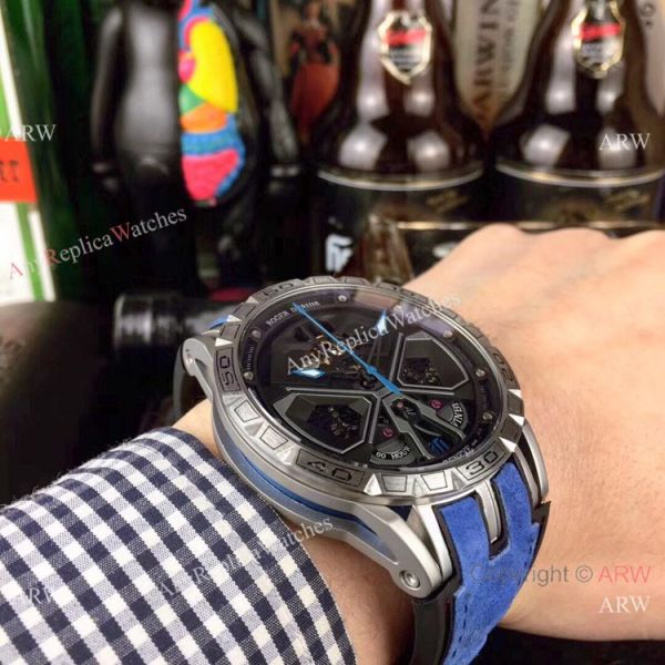 New Replica Roger Dubuis Lamborghini Huracan Watch Titanium Orange Gummy Strap New Replica Roger Dubuis Lamborghini Huracan Watch Titanium Orange Gummy Strap