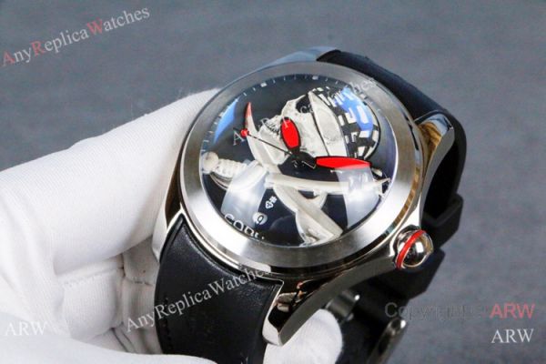 Best Quality Replica Corum Bubble Privateer Watches Stainless Steel Blue Strap Corum Watch Best Quality Replica Corum Bubble Privateer Watches Stainless Steel Blue Strap Corum Watch