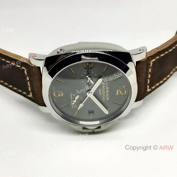 Best Copy Panerai Luminor GMT 72 Power Reserve Gray Dial Watch 44mm Best Copy Panerai Luminor GMT 72 Power Reserve Gray Dial Watch 44mm