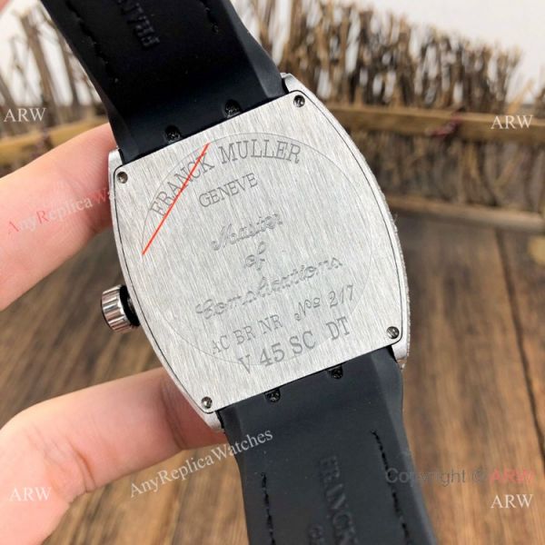 Clone Franck Muller Vanguard Classical Stainless Steel Diamond Watch 54mm Clone Franck Muller Vanguard Classical Stainless Steel Diamond Watch 54mm