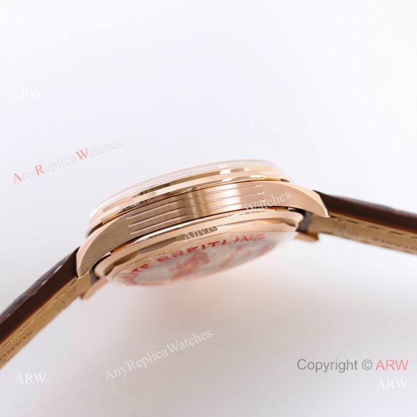 GF Factory Breitling Premier Chronograph B01 Watch A7750 Rose Gold GF Factory Breitling Premier Chronograph B01 Watch A7750 Rose Gold
