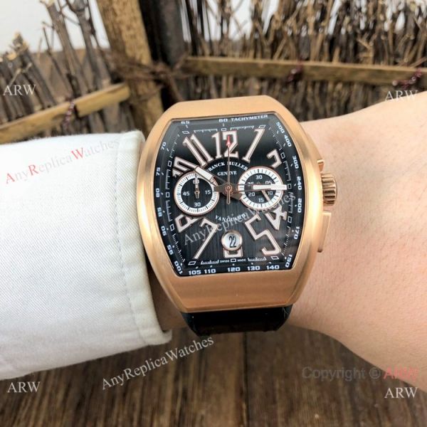 Best Replica Franck Muller Vanguard Rose Gold Chronograph Watch Best Replica Franck Muller Vanguard Rose Gold Chronograph Watch