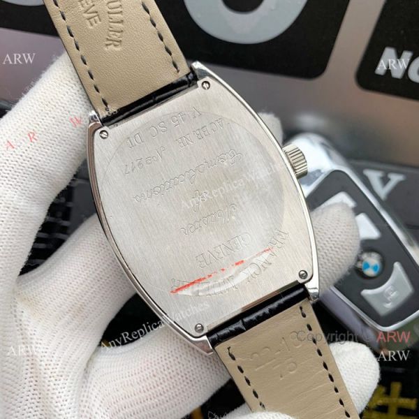 Best Copy Franck Muller Cintree Curvex Double Flying Tourbillon Watches SS White Dial Best Copy Franck Muller Cintree Curvex Double Flying Tourbillon Watches SS White Dial
