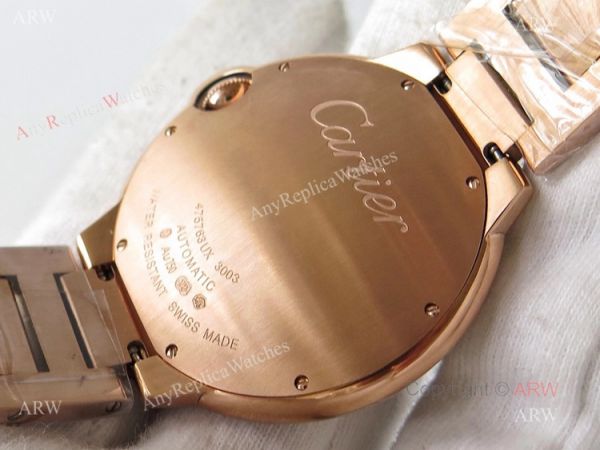 (TW) Swiss Quality Replica Cartier Ballon Bleu Rose Gold Diamond Watches (TW) Swiss Quality Replica Cartier Ballon Bleu Rose Gold Diamond Watches