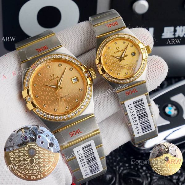 Copy Omega Constellation Logo Face Automatic Watch Omega Couple Watch Copy Omega Constellation Logo Face Automatic Watch Omega Couple Watch