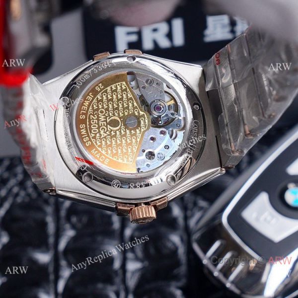 New Replica Omega Constellation Two Tone Diamond Bezel Omega Couple Watch New Replica Omega Constellation Two Tone Diamond Bezel Omega Couple Watch
