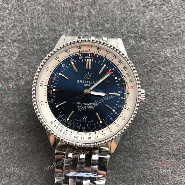 New Breitling Navitimer 41mm B01 Dark Blue Dial Swiss Replica Watches New Breitling Navitimer 41mm B01 Dark Blue Dial Swiss Replica Watches
